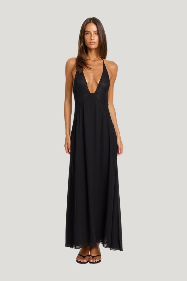 Belladonna Maxi Dress — model front
