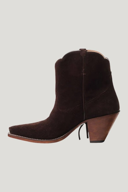 Besita The Spirit Fringe Suede Booties — extra