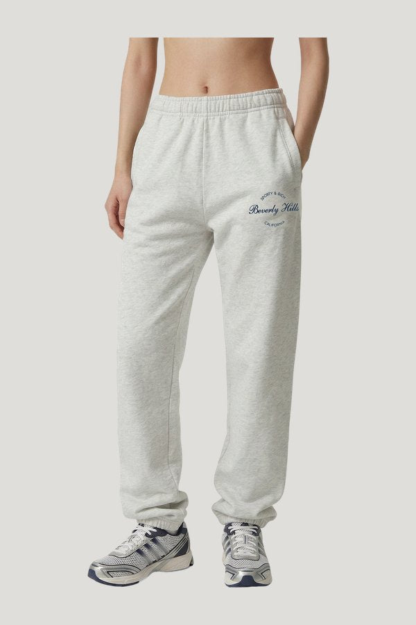 Beverly Script Sweatpant — model side