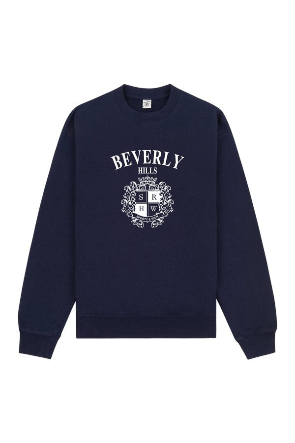 BH Crest Crewneck — packshot