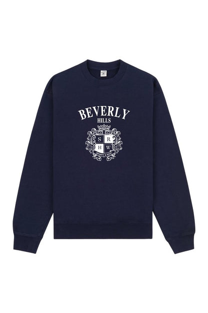 BH Crest Crewneck — packshot