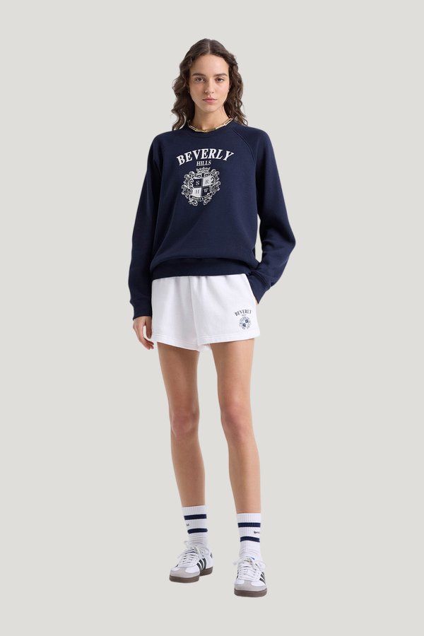 Beverly Hills Crest Soft Disco Short — model front