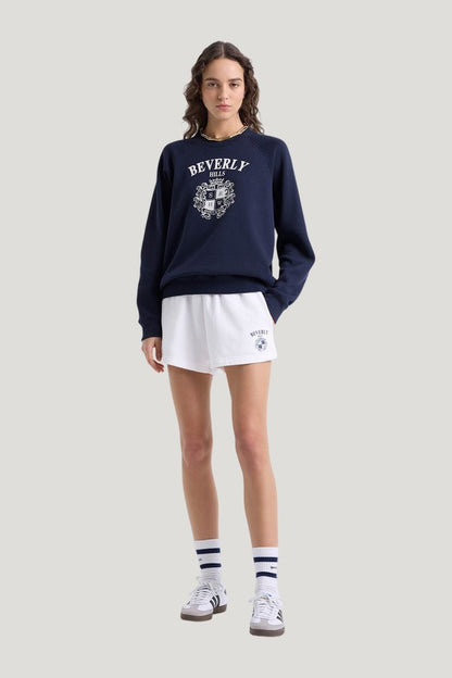 Beverly Hills Crest Soft Disco Short — model front