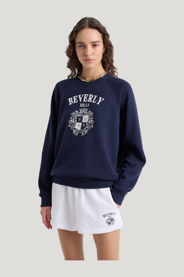 Beverly Hills Crest Soft Disco Short — model side
