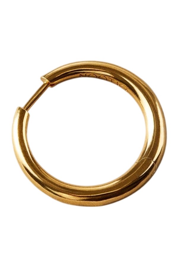 Polished Big Hoop Gold — packshot
