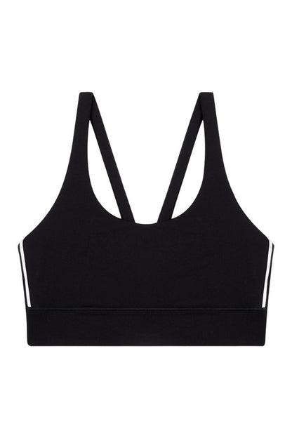 Bold Health Active Bra - Black/White/Gold — packshot