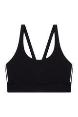 Bold Health Active Bra - Black/White/Gold — packshot