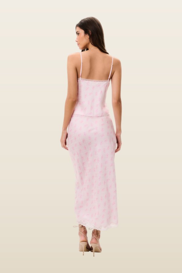 Brett Silk-Blend Floral Cami Top — carry 4
