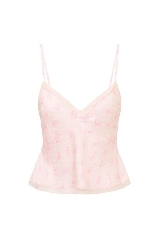 Brett Silk-Blend Floral Cami Top — packshot