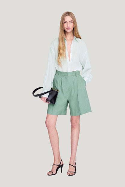Bryson Short - Sea Foam Green — model front