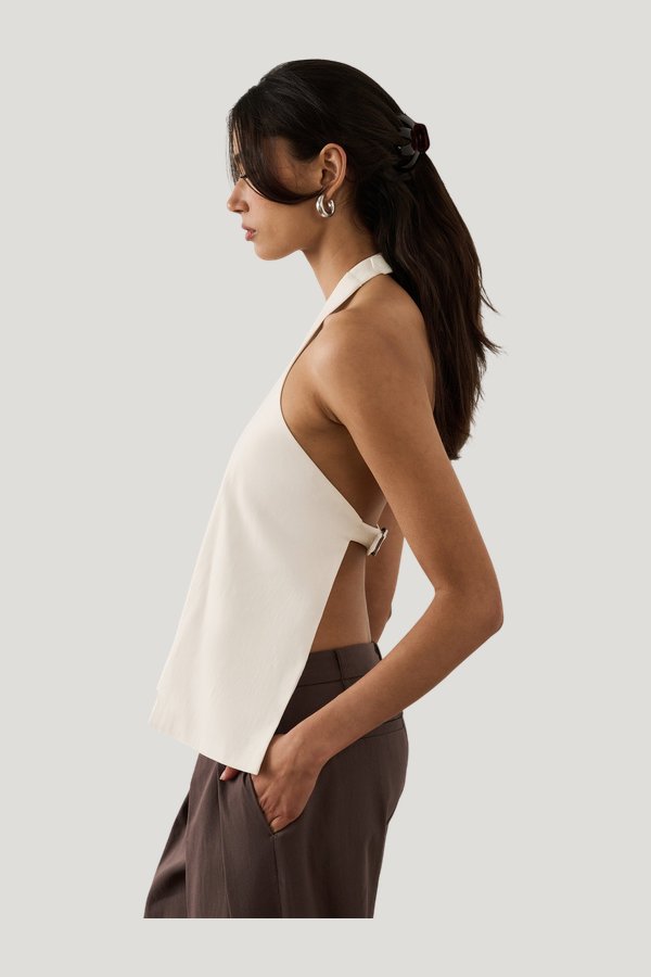 Buckle Back Halter Top — carry 3