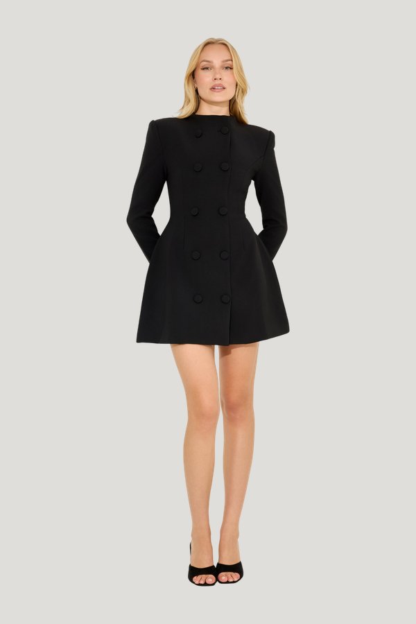 Button Mini Dress — carry 2