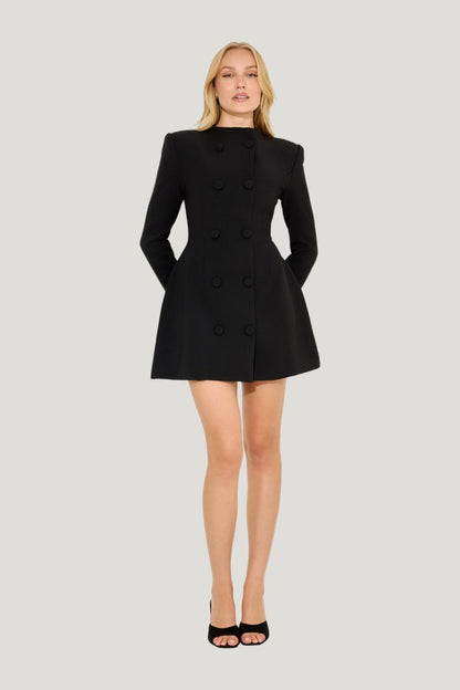 Button Mini Dress — carry 2