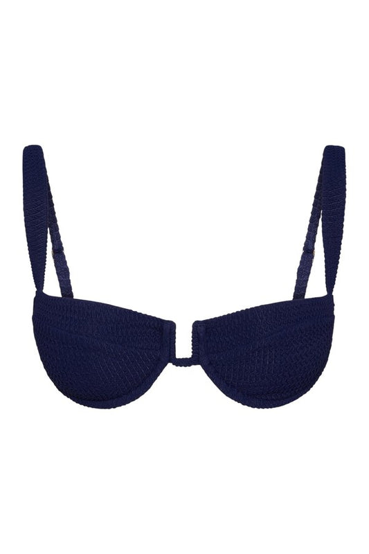 Cala Roja Top - Midnight Crinkle — packshot
