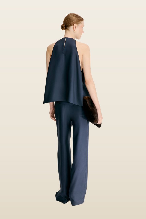 CAMI Silk twill cape top — carry 4