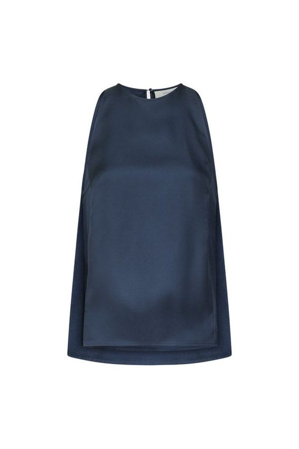 CAMI Silk twill cape top — packshot