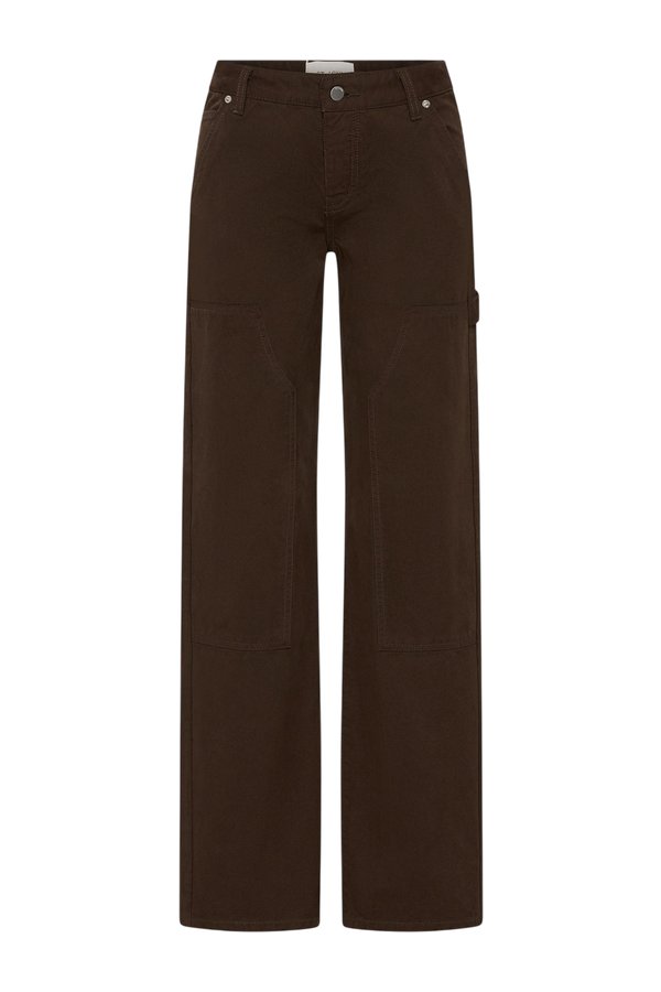 Canvas Carpenter Jeans - Bark — packshot
