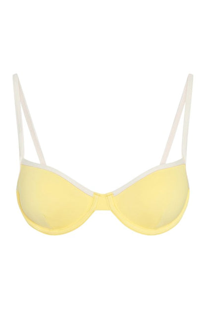 Capri Color Block Top - Meyer/Ivory — packshot
