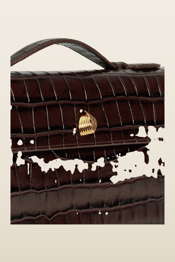 Cassandra Clutch — model back