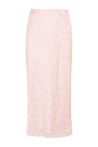Castle Silk-Blend Floral Maxi Skirt — packshot