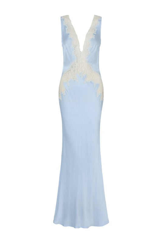 Celestia Maxi Dress in Ciel — packshot