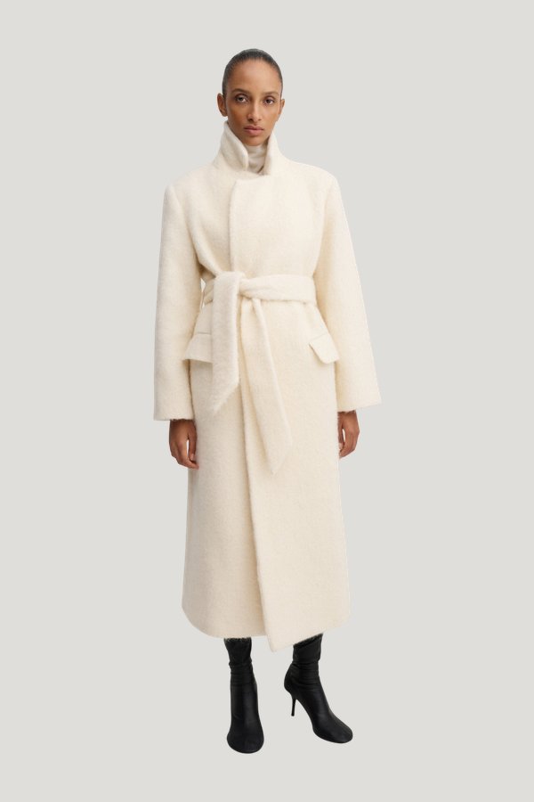 Ivy Coat, — model front