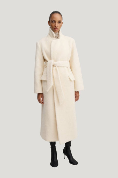 Ivy Coat, — model front