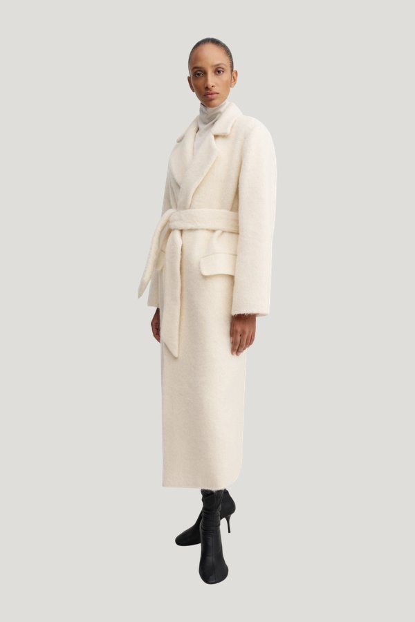 Ivy Coat, — model side
