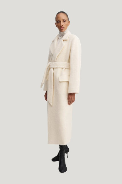 Ivy Coat, — model side