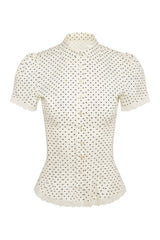 Cinched Button Up Top — packshot