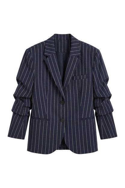 Cinched Sleeve Boxy Blazer — packshot