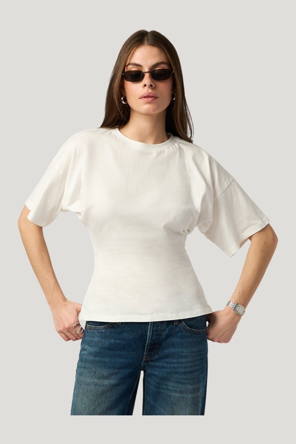 Cinched T-Shirt — model front