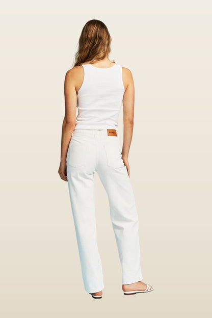 Classic Straight Jeans — model back