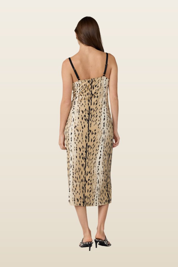 Claudia Slip Dress — model back