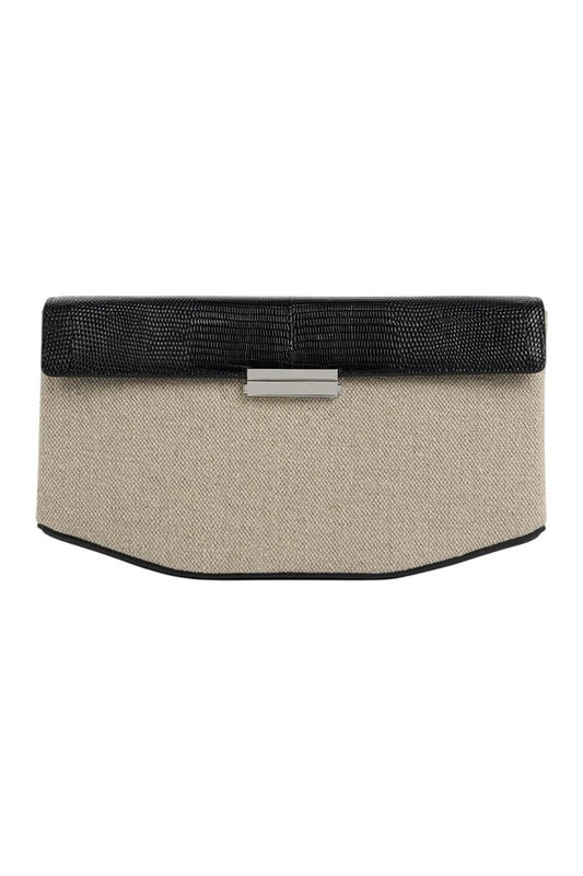 Clip canvas clutch — packshot