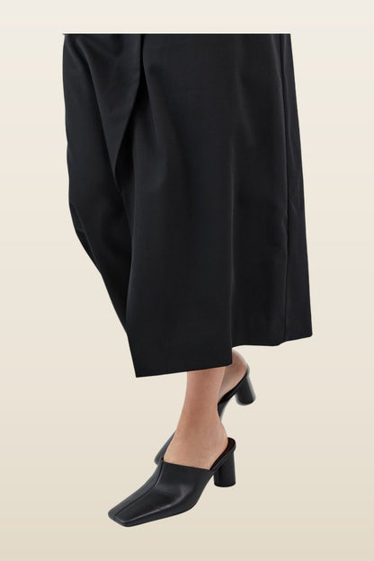 Clog Cylinder Heel — model back