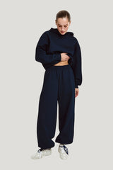 Clubhouse Fleece Banana Pants — model front