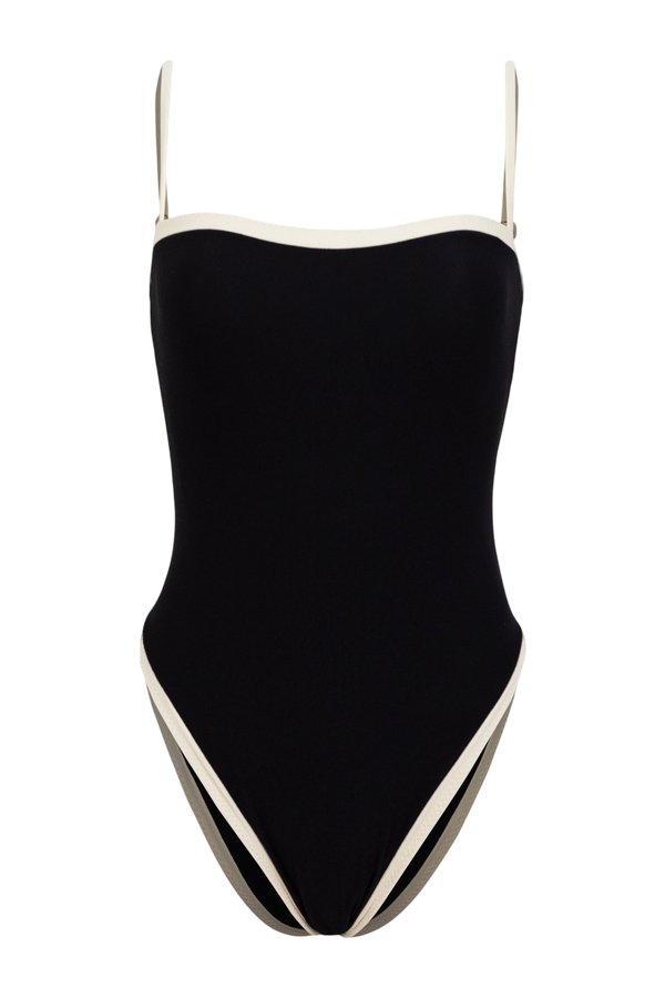 Colorblock One Piece (Faux Suede — packshot
