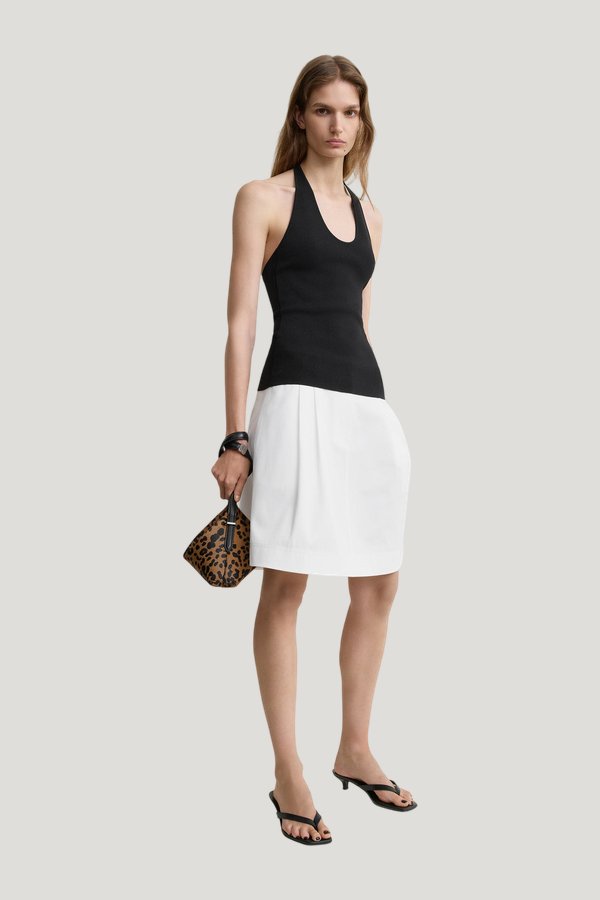 Compact knit halter top — carry 2
