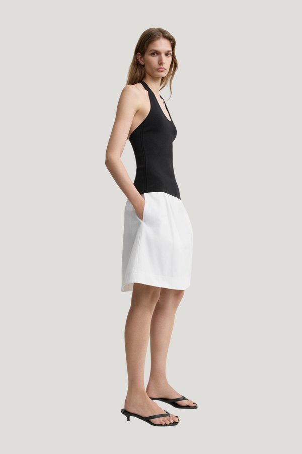 Compact knit halter top — carry 3