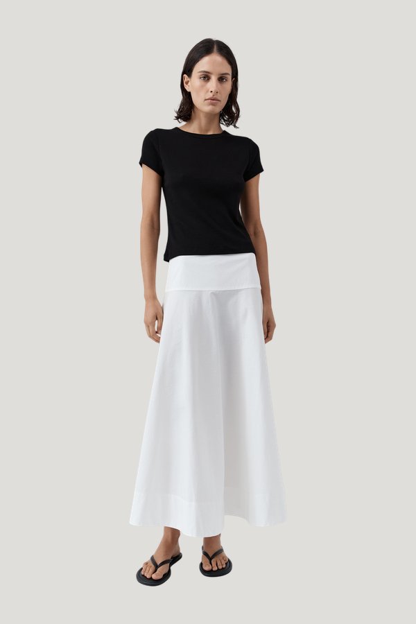 Cotton Circle Hem Skirt — carry 2