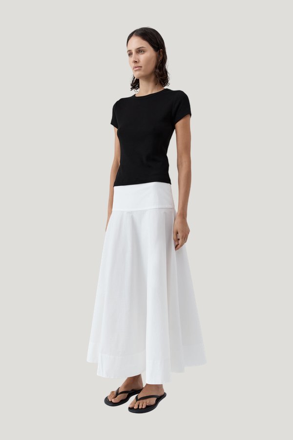 Cotton Circle Hem Skirt — carry 3