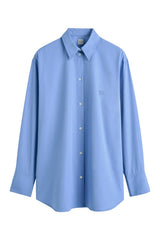 Cotton summer shirt cornflower — packshot