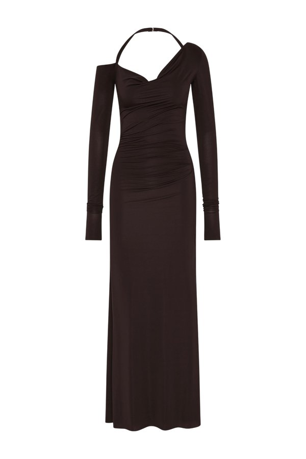 Court Long Sleeve Maxi Dress — packshot
