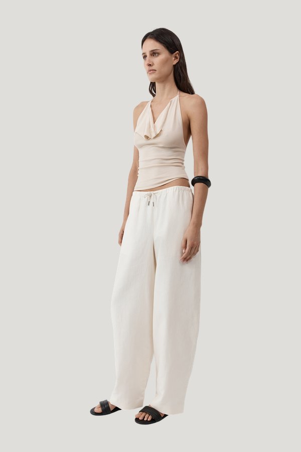 Cowl Halter Knit Top — carry 3