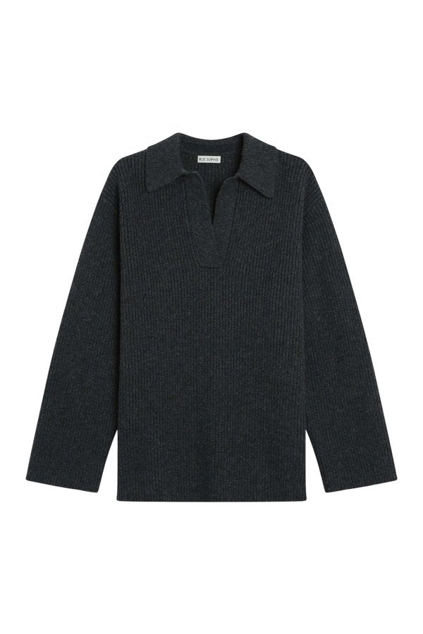 Crémieux Boxy Polo Sweater — packshot
