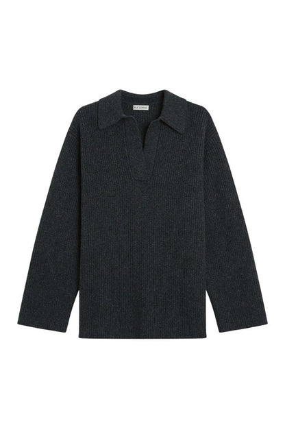 Crémieux Boxy Polo Sweater — packshot
