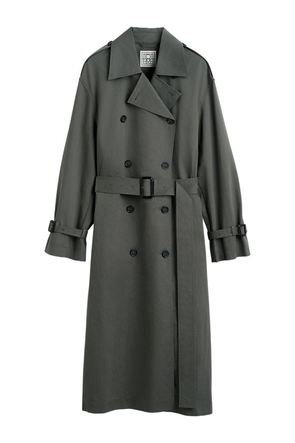 Crisp summer trench — packshot