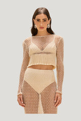 Crochet Bloom Top — carry 3