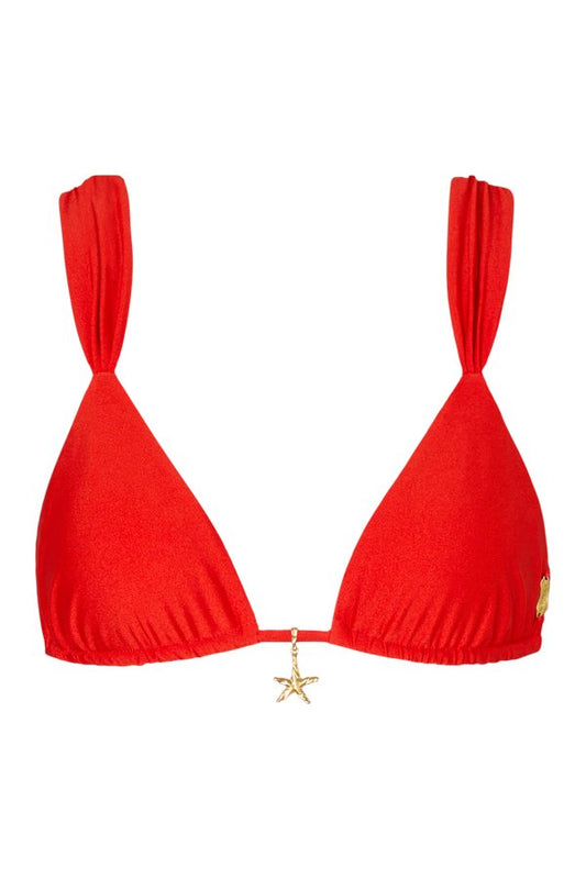 Cyprus Bikini Top in Carmesi — packshot